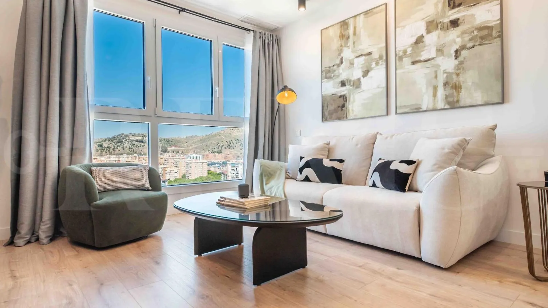 Modern Sky-Rise Living With Pool And Parking Rems Apartment Malaga Spain